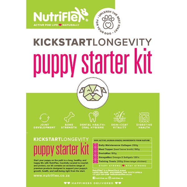 Nutriflex Puppy Starter Kit Label