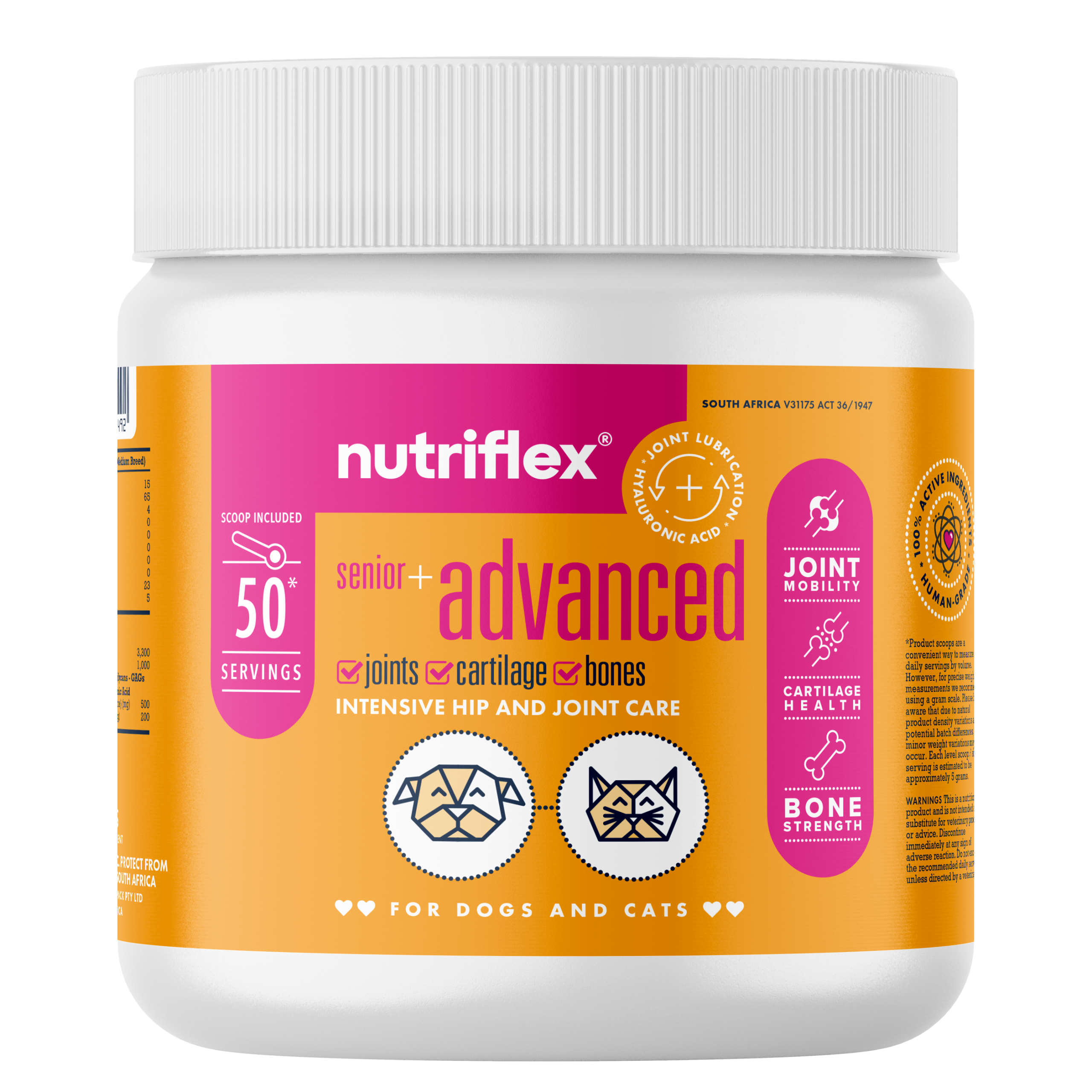 Nutriflex-Advanced-Intensive-Hip-Joint-Care-Powder-Dogs-Cats-250G